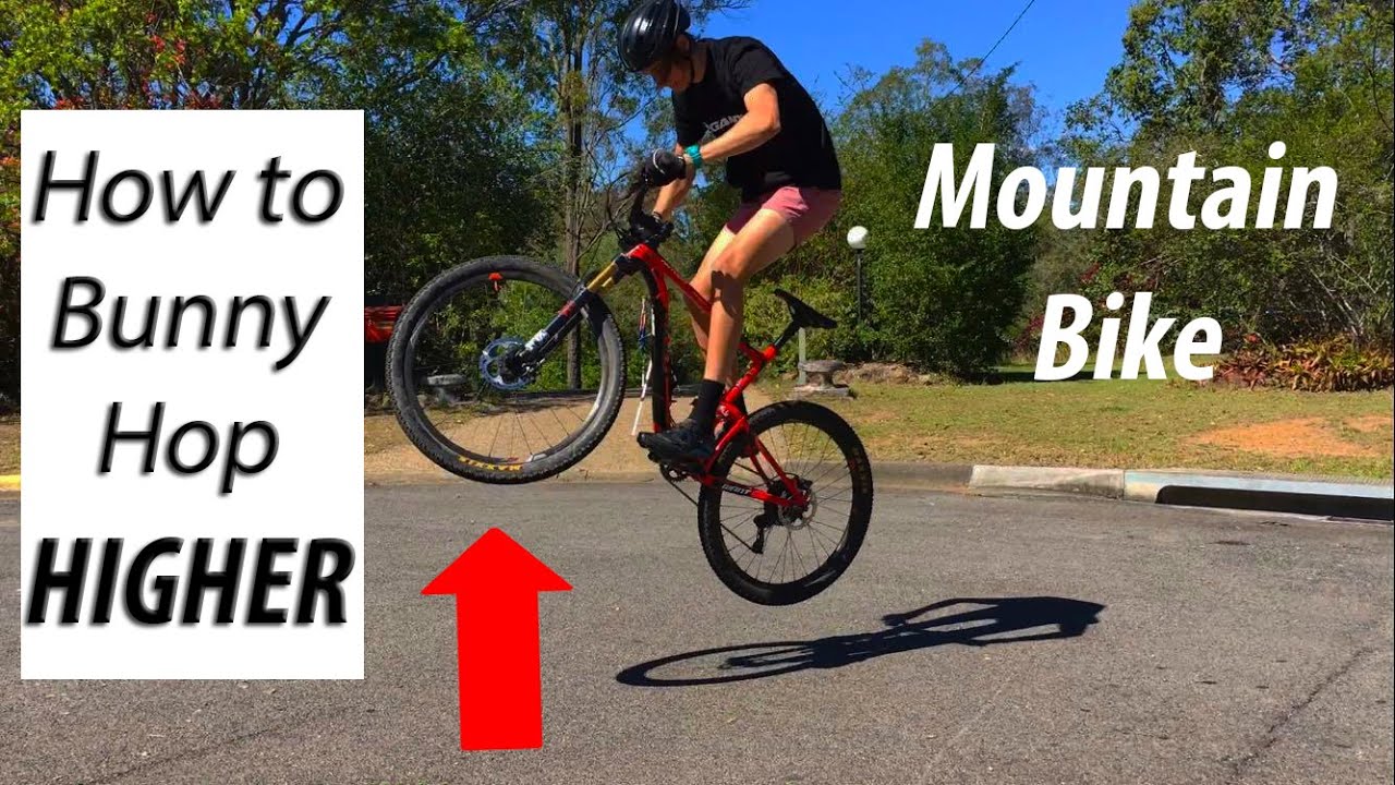 How to bunny hop HIGHER on ANY Mountain Bike