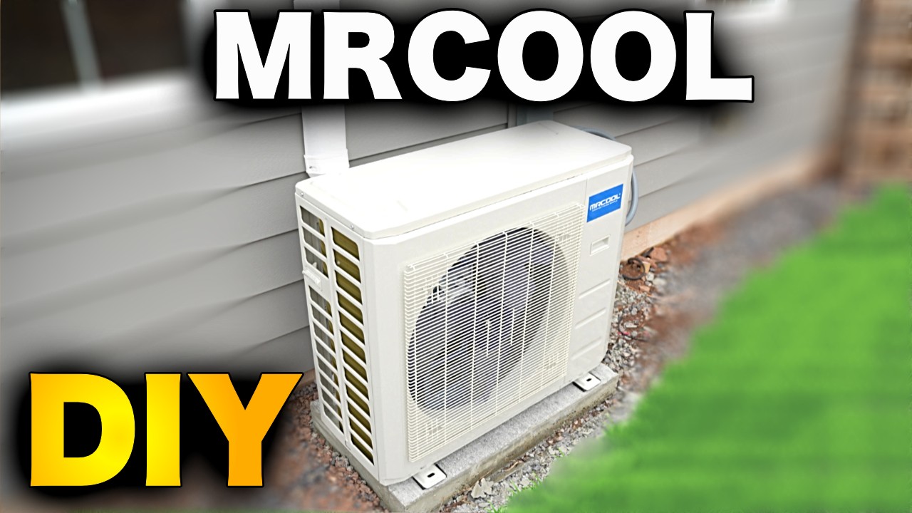 How To Install A MrCool DIY Ductless Mini Split YOURSELF! - FAST and EASY!