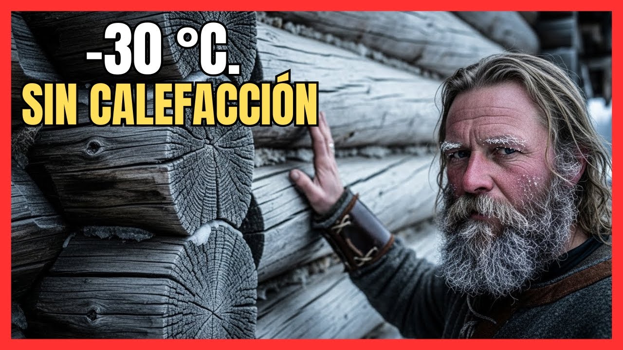 Cómo las Casas Vikingas SOBREVIVÍAN a −30 °C SIN Calefacción
