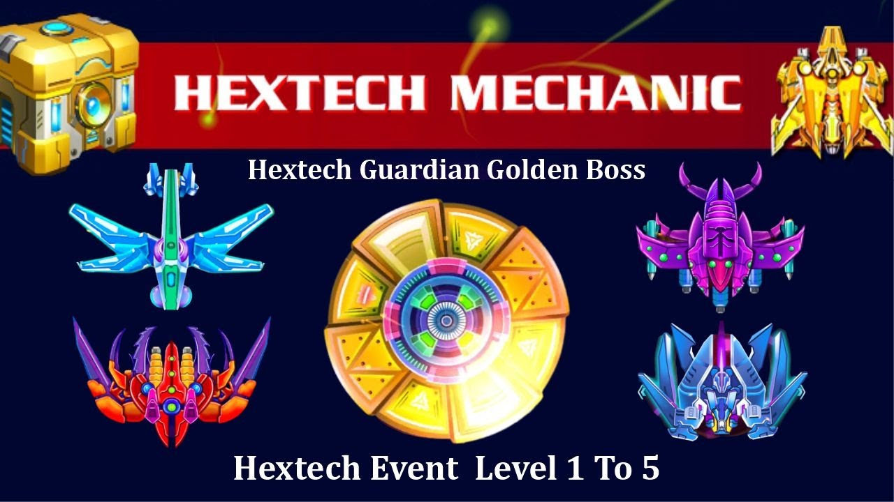 Galaxy Attack: Alien Shooting | New Hextech Mechanic Event 2023 | Level 1 To 5 | By Apache Gamers