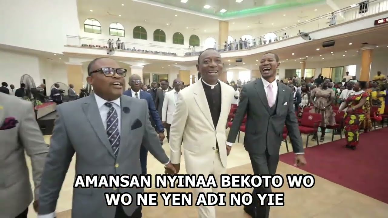 Odeefo Nyame Yen Hene Ne Wo | Joyful Praises at the Farewell Service of Apostle Tony Mensah |