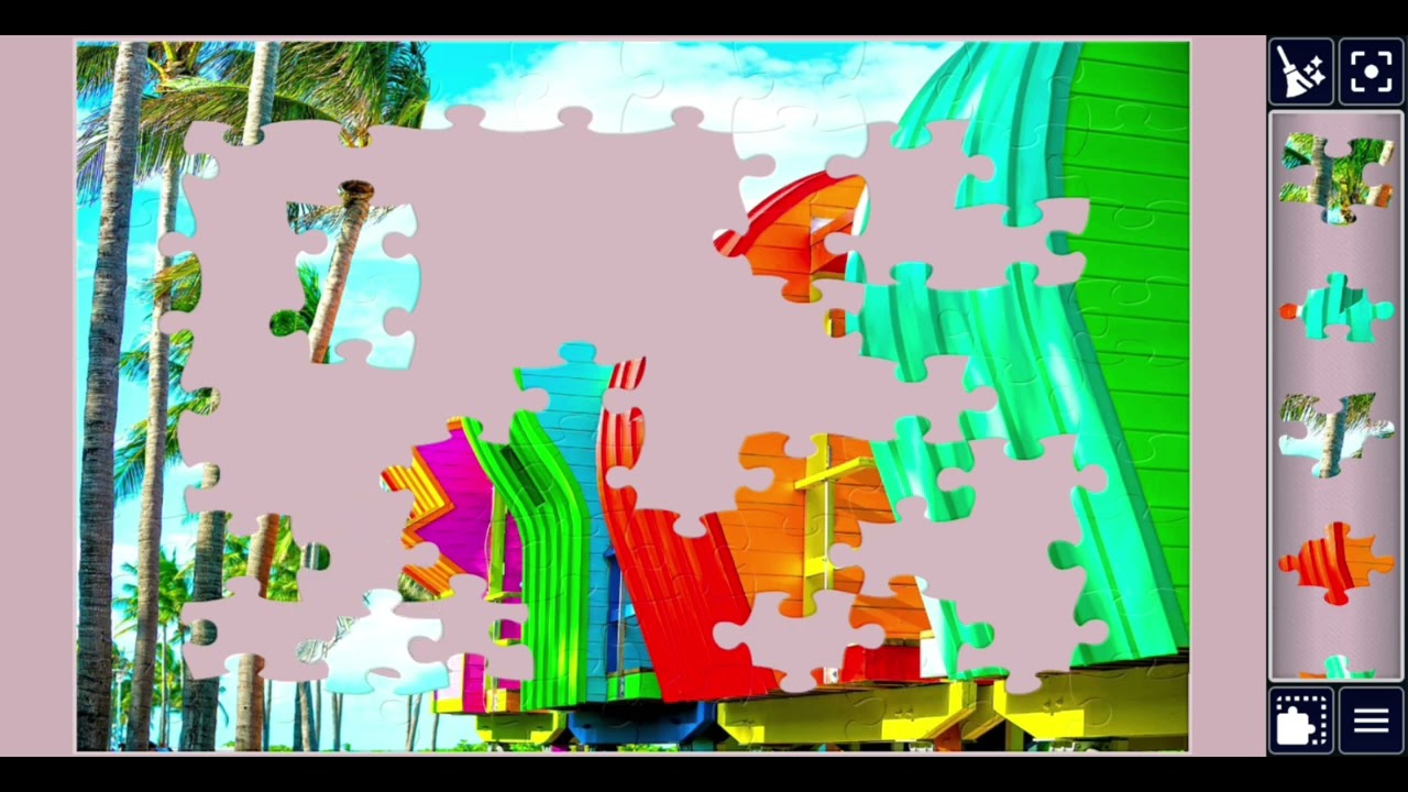 Iconic Miami Beach Lifeguard Towers🎉🥰💞🌿jigsawpuzzle🧩🧩//#viralvideo #videos @jigsawpuzzle667 