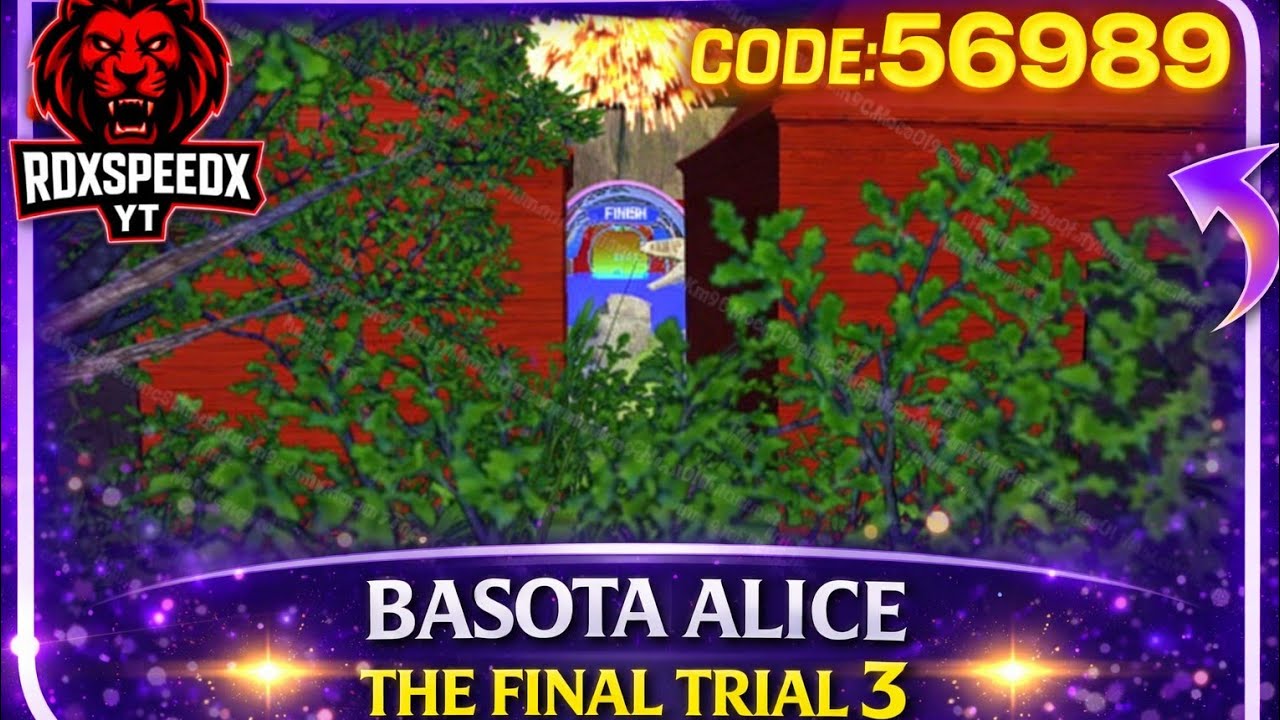 Bgmi wow Parkour map code 56989 | BASOTA ALICE THE FINAL TRIAL 3 | #bgmi #pubgmobile #pubg