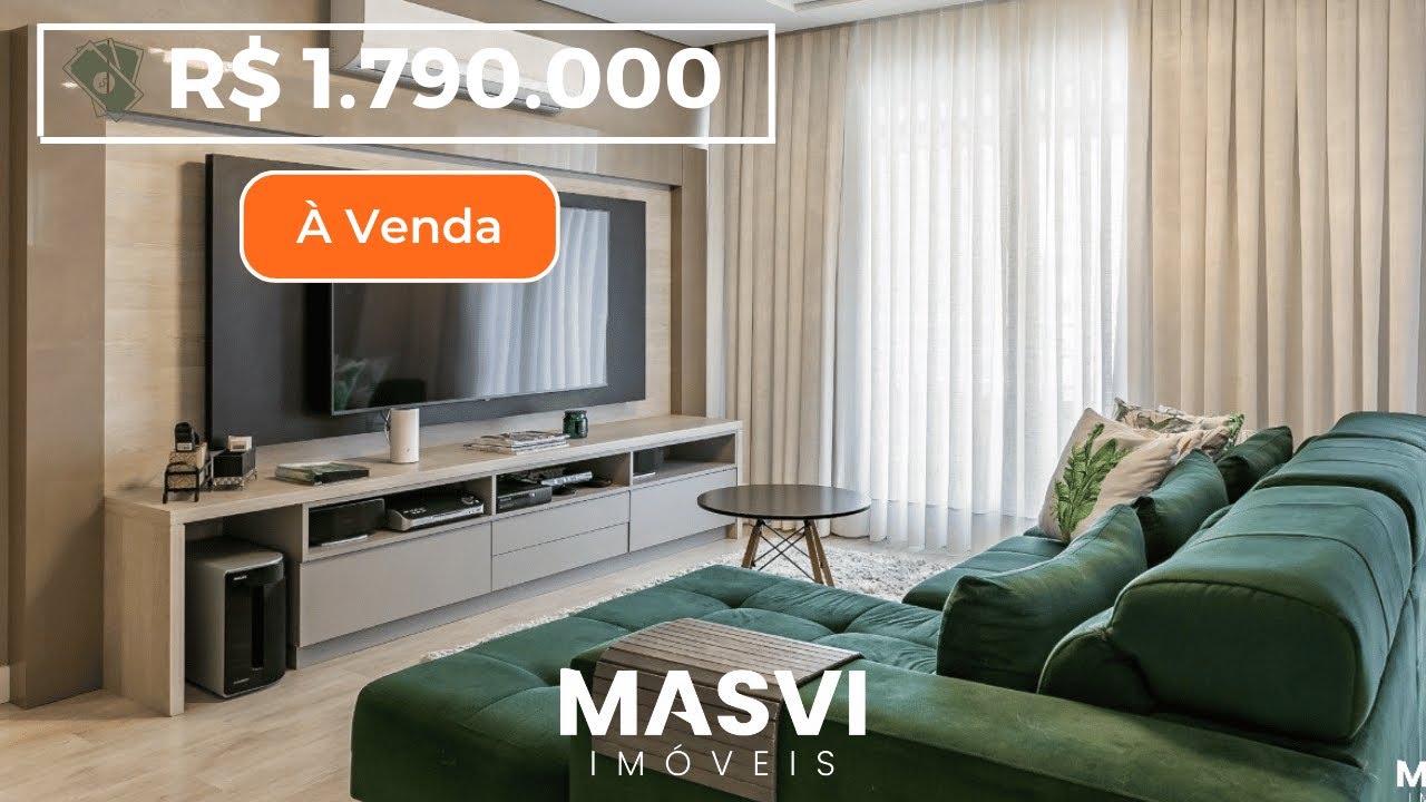 Elegante Apartamento Mobiliado à Venda no Centro de Florianópolis