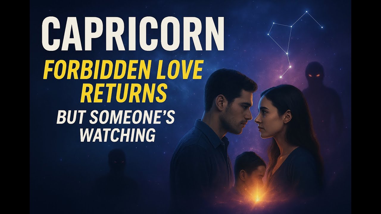 CAPRICORN ♑ THE RETURN OF FORBIDDEN LOVE — BUT A HIDDEN ENEMY TESTS YOUR DESTINY