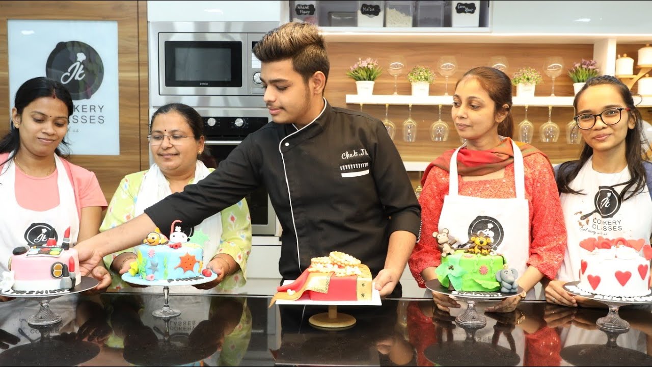 Basic Fondant Cause by #jkcookeryclasses #100% hands-on | booking started for 27/01/2021 | Hurry up
