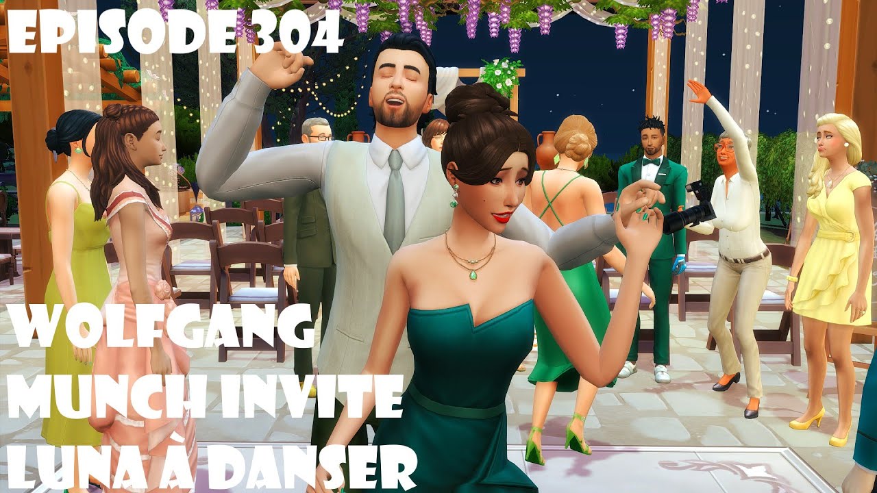 L'histoire secr&egrave;te de SimLand - &eacute;pisode 304 - Oasis Spring - Wolfgang Munch invite Luna &agrave; danser
