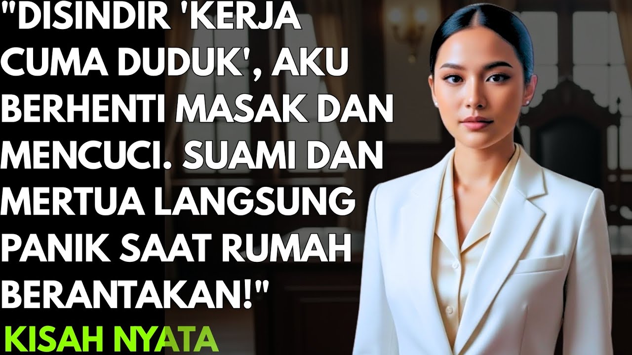 SEKARANG BARU PANIK SAAT RUMAH BERANTAKAN! RASAKAN ITU AKIBATNYA MENYINDIRKU KERJA CUMA DUDUK SAJA