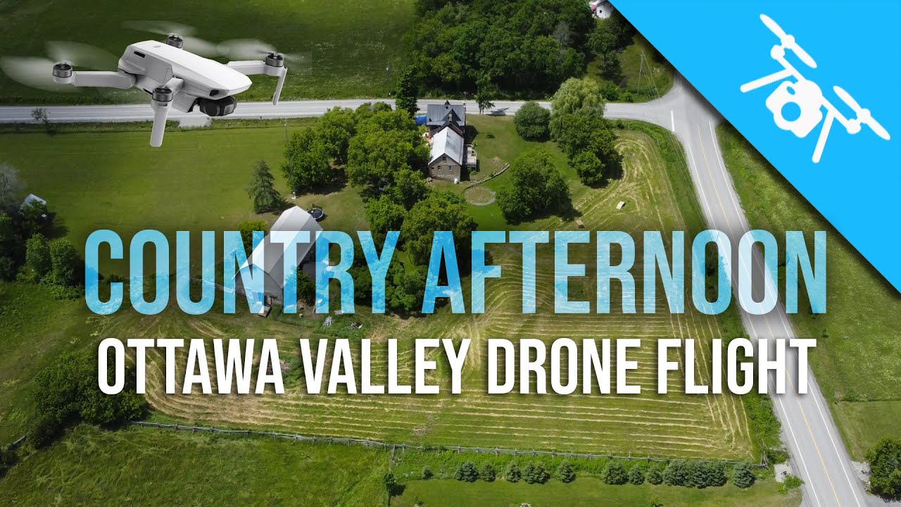 A Summer Afternoon Flight in the Ontario Countryside&nbsp;- Cinematic Drone Flight with DJI Mini 2