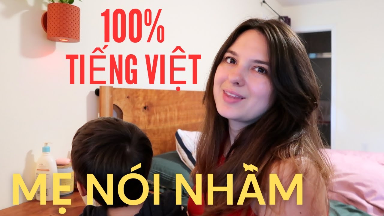 Một ngày chỉ nói tiếng Việt với con trai | Speaking Vietnamese With Alex | English Subs