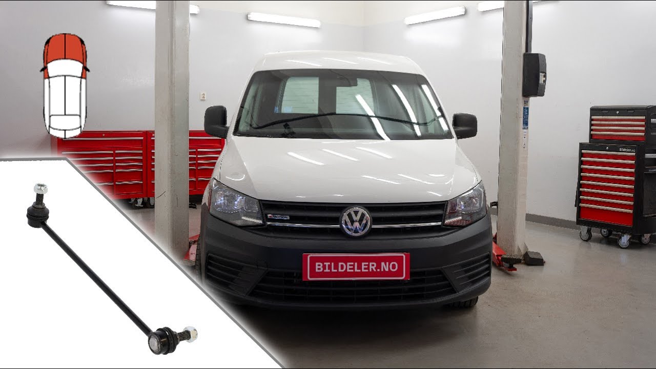 Volkswagen Caddy(IV): Hvordan bytte lenkearm foran - 2015 og nyere modeller