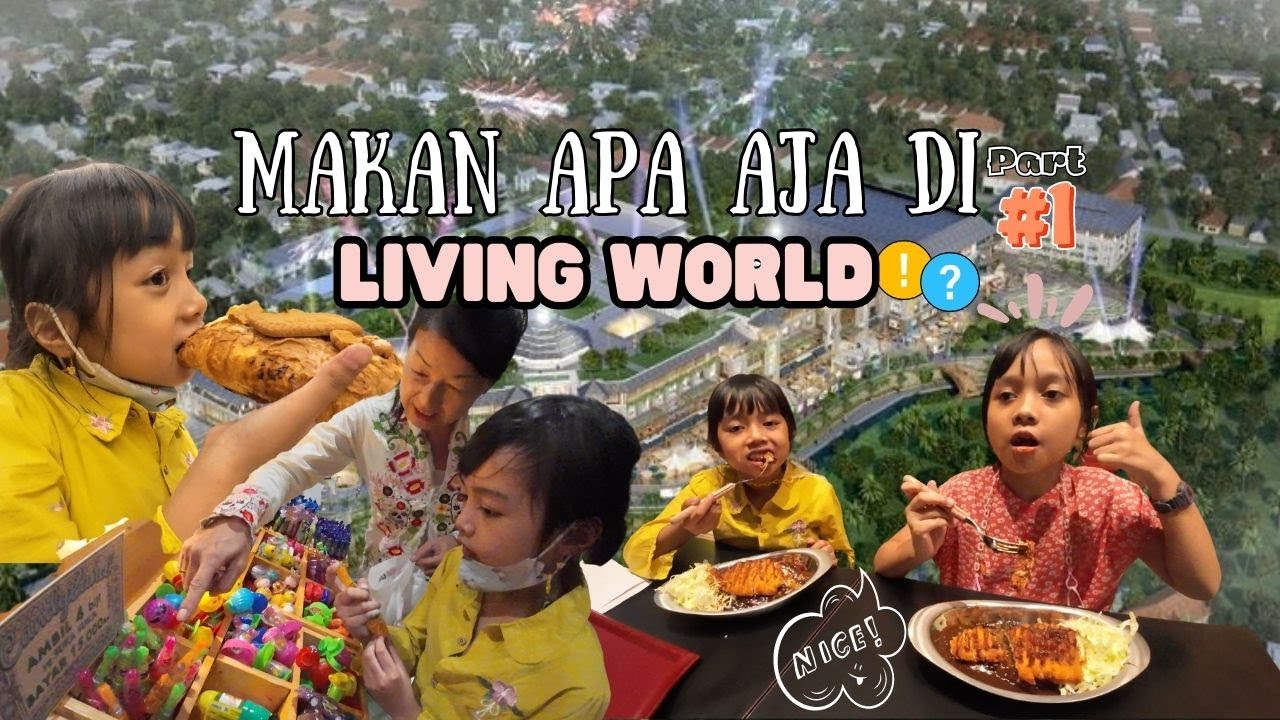 Kulineran di Living World Mall Denpasar | Mall termewah di Denpasar-Bali | Part 1