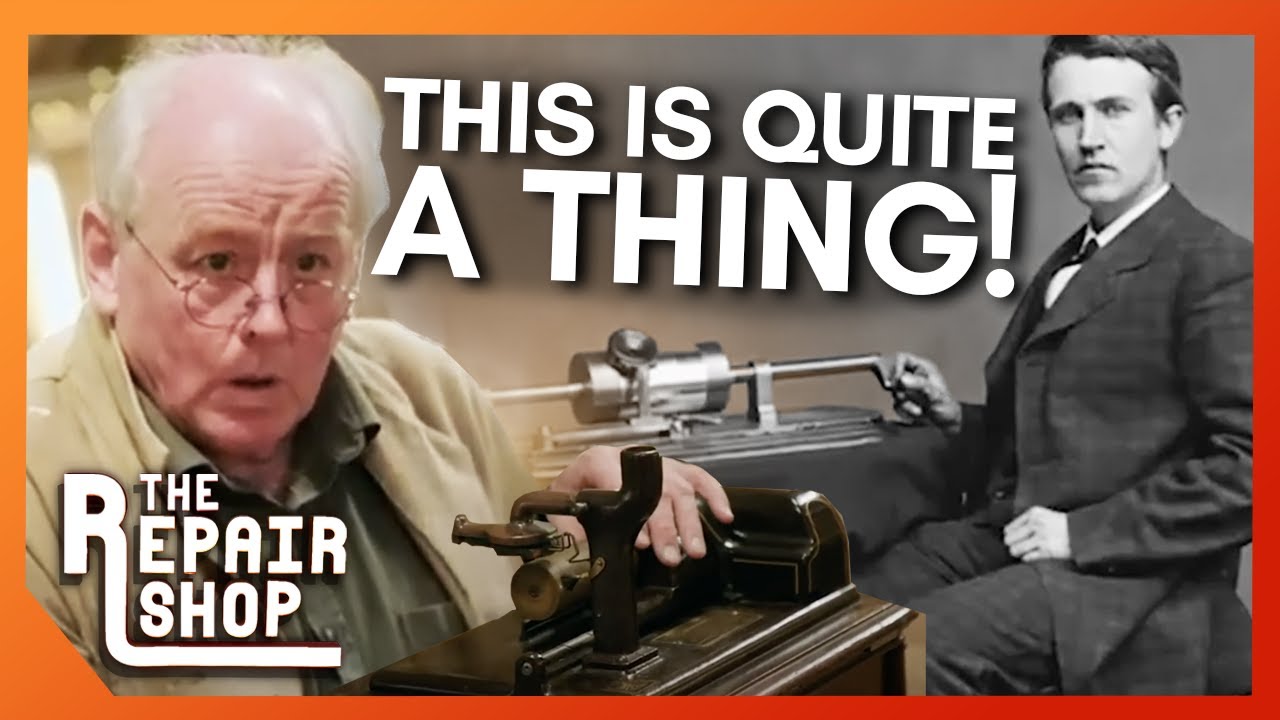 Thomas Edison 'Opera' Phonograph Leaves Expert Tim in Awe | The Repair Shop