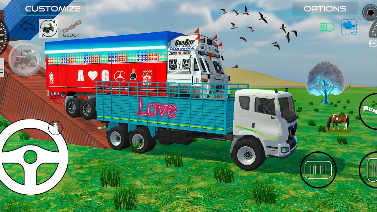 Drive Dumper and Unloading Stone From Dumper Truck in Game #scorpio #fortuner.. 