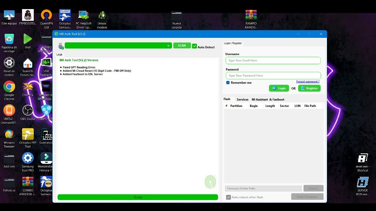 MR AUTH TOOL ( ELIMINAR CUENTAS GOOGLE DE TODOS LOS XIAOMI)
