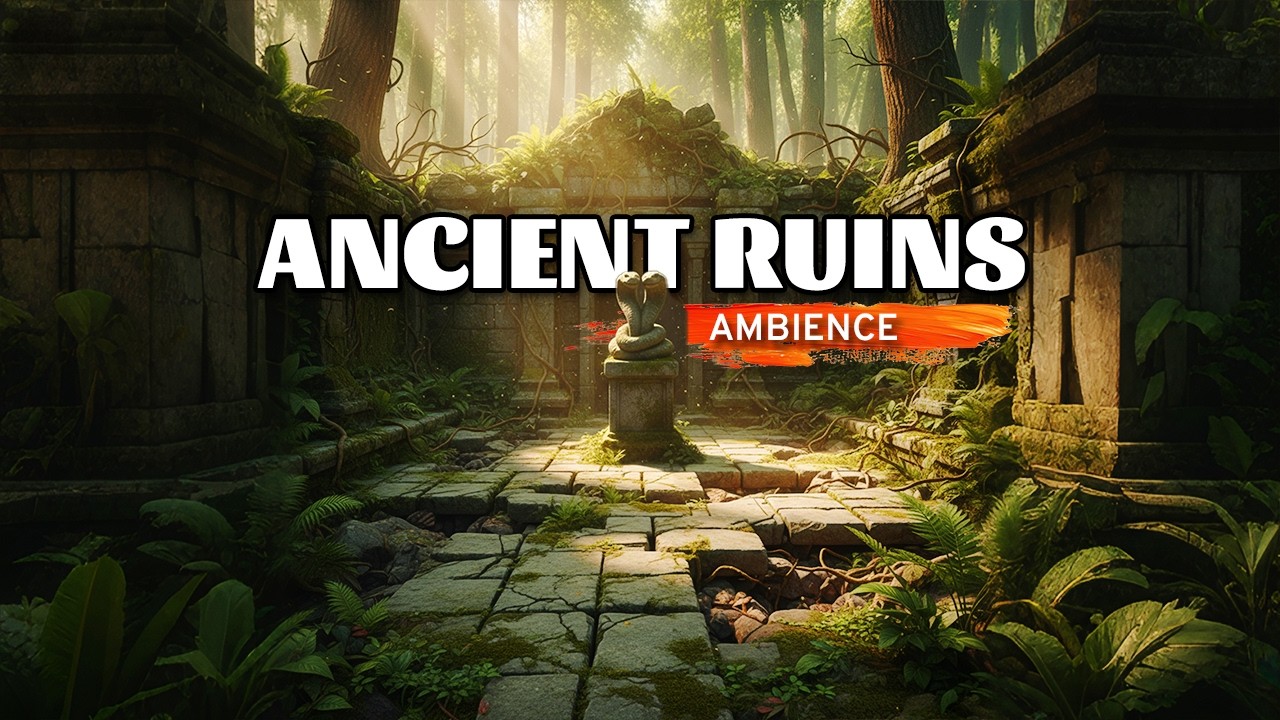 🐍 Explore the Sindar Ruins | 1 Hour Suikoden II Ambience – Ancient Mystery & Calm Focus Relax