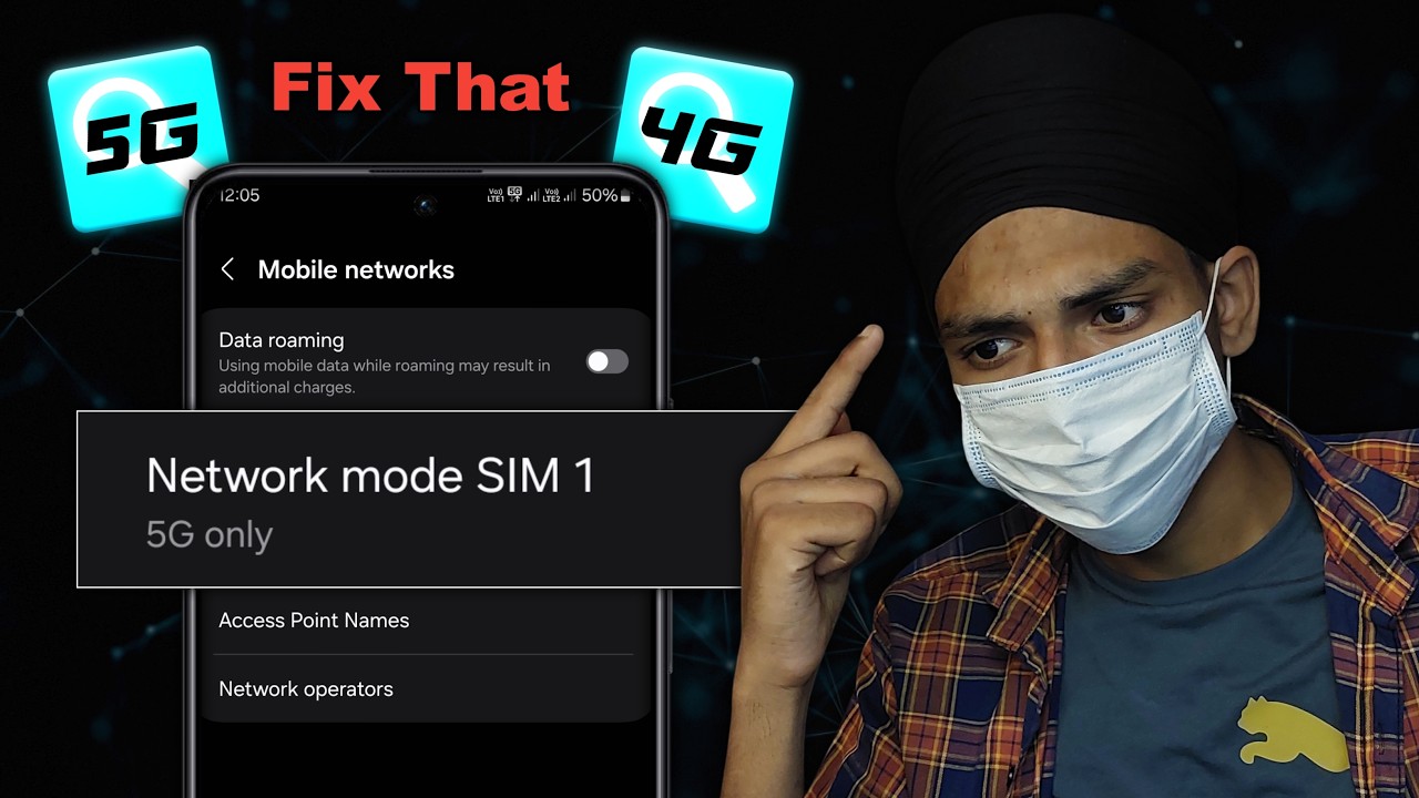 5G to 4G Network Auto Switch ( Problem Solved ) | 5G Only Network Mode