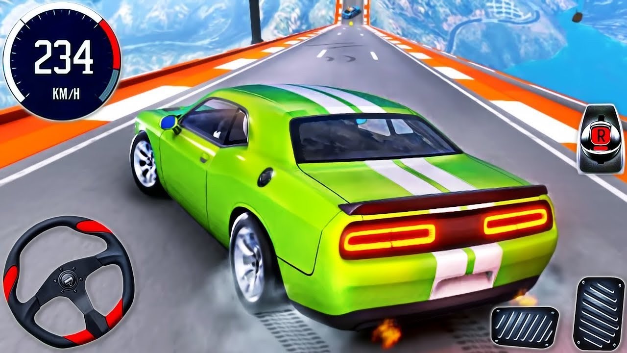 GT Impossible Car Stunt Racing - Ramp Car Stunt Racing 3D - Android GamePlay