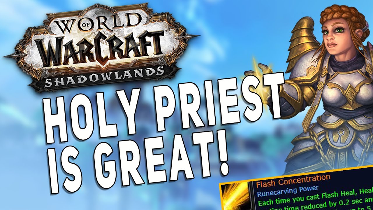 Shadowlands HOLY PRIEST Best *NEW* Build! Should You Play Holy Priest? Flash Concentration Legendary