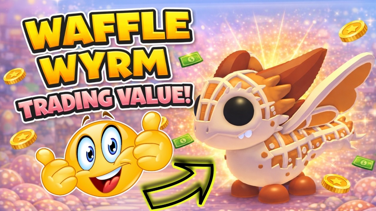 WAFFLE WYRM TRADING VALUE! (Adopt Me Sugar Festival Ultra Rare Guide)