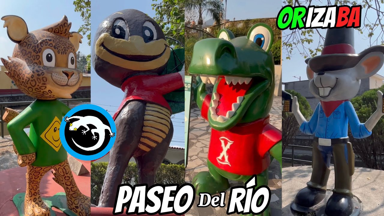 Un zool&oacute;gico GRATIS al aire libre en Paseo del r&iacute;o ORIZABA Veracruz // pueblo m&aacute;gico