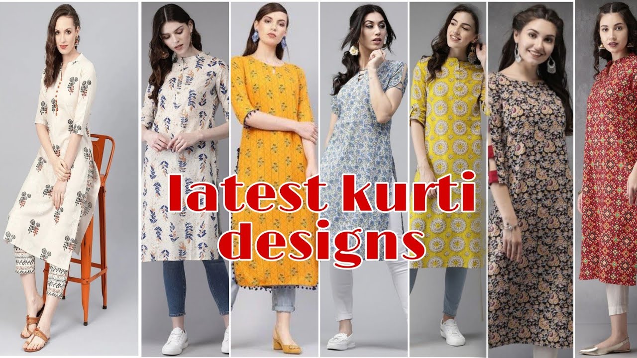 kurti Design | kurti designs 2022 | trending kurti for girls | latest cotton kurti designs