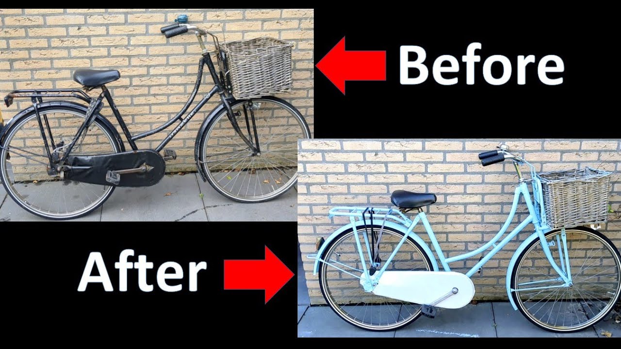 Restoring A Bicycle And Giving It Away To Charity