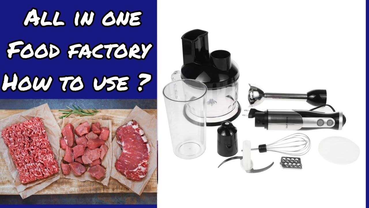 Sokany All in one Food factory machine| sokany hand blender stick set | hand chopper