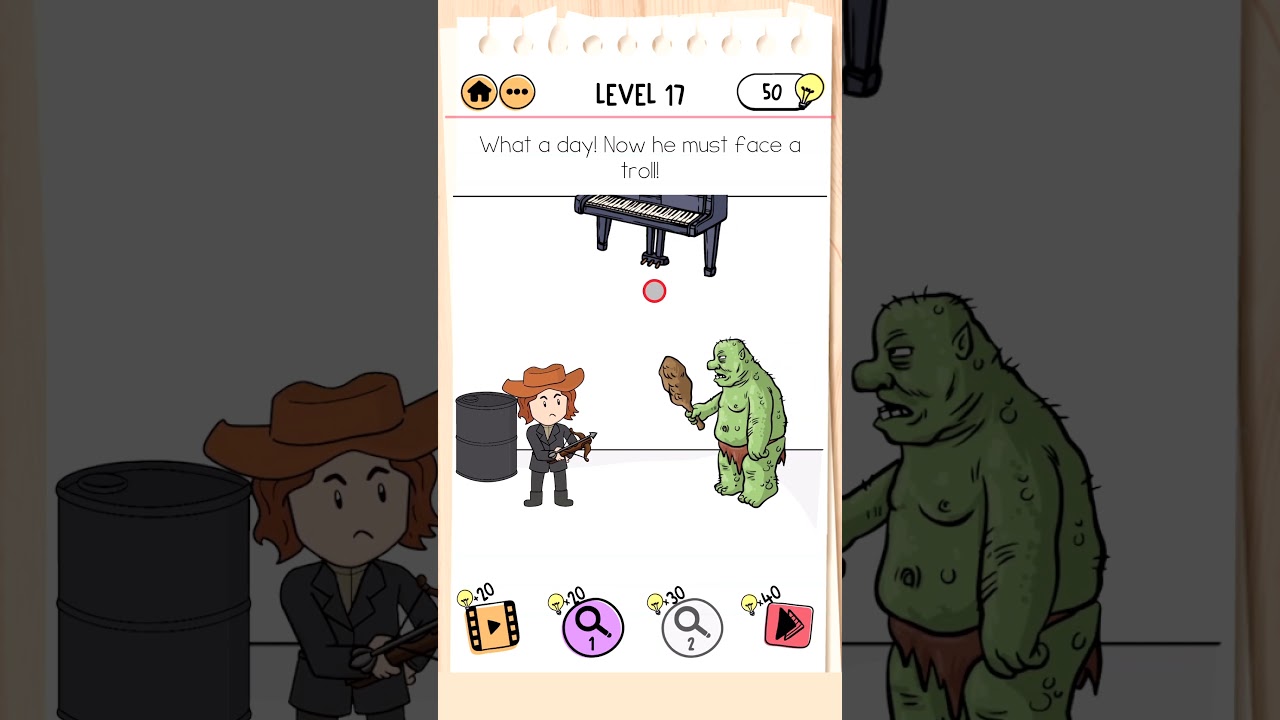 Brain Test 2: Monster Hunter Joe Level 17