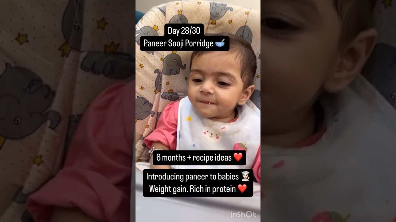 Day 28/30 🗓️Easy and healthy baby food recipe❤️#babyfoodrecipes #6monthbabyfoods #viralshort