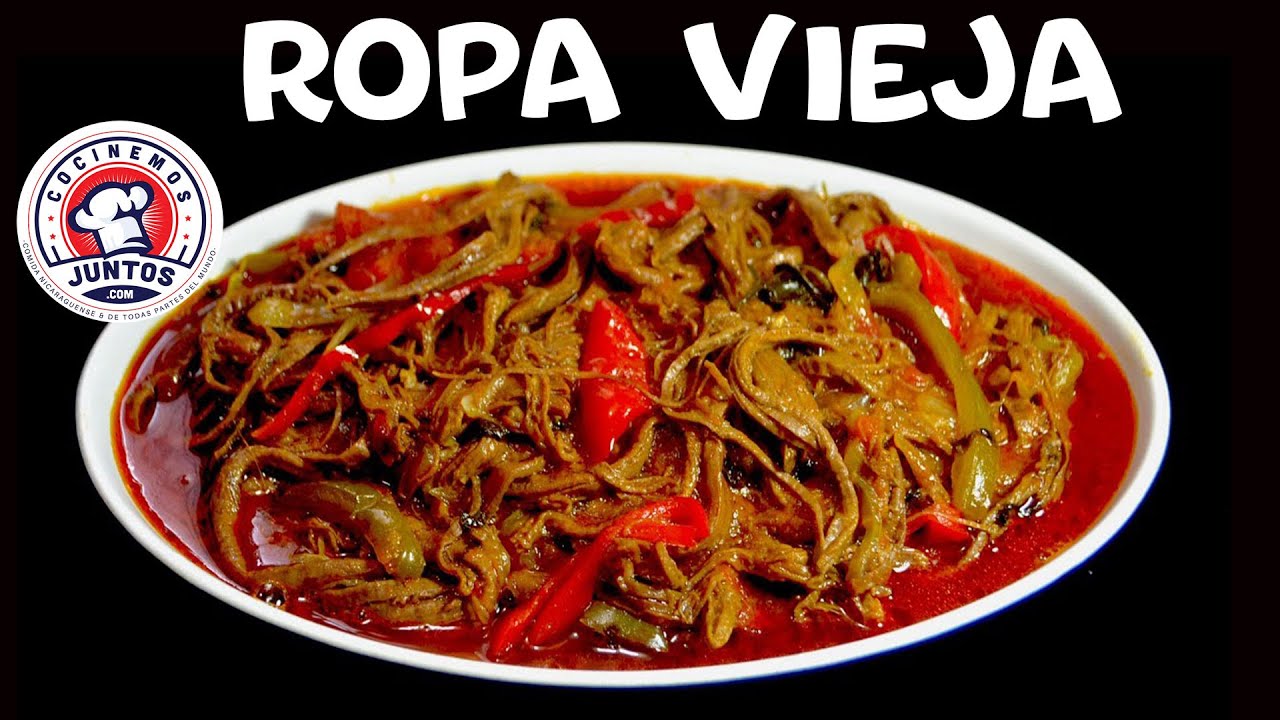 RECETA DE CARNE DESMENUZADA/ ROPA VIEJA