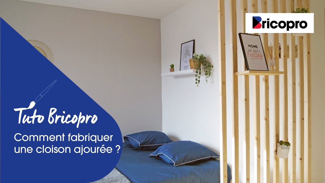 Comment fabriquer une cloison ajourée ? | Bricopro
