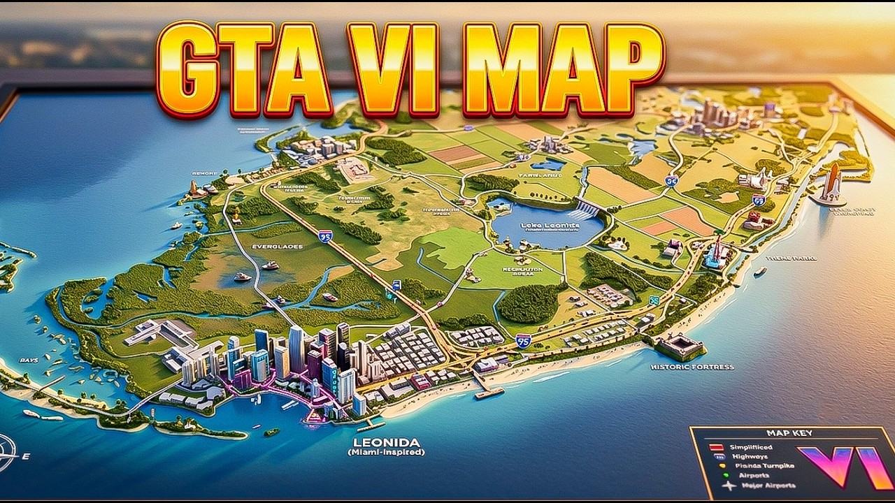 Grand Theft Auto VI: The Ultimate Map Analysis & Comparison