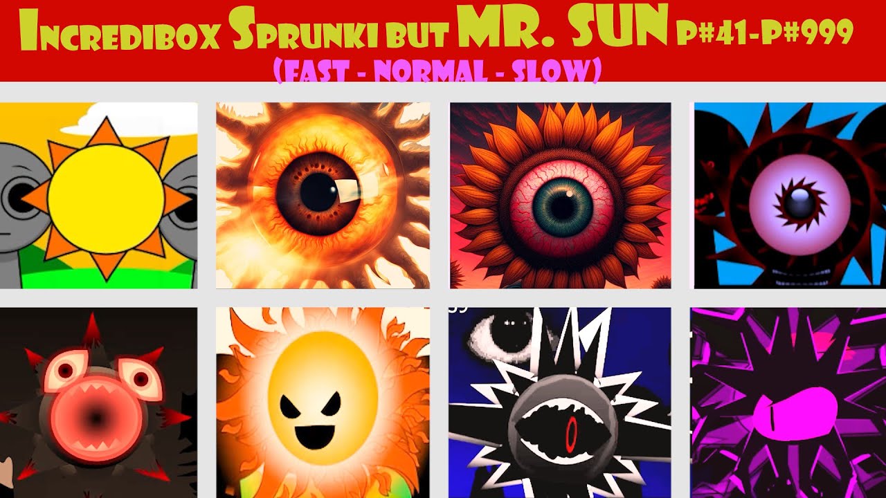 Incredibox Sprunki: Mr. Sun’s Epic Beats Drop Phases 41vs phase 999 – Insane Mods!