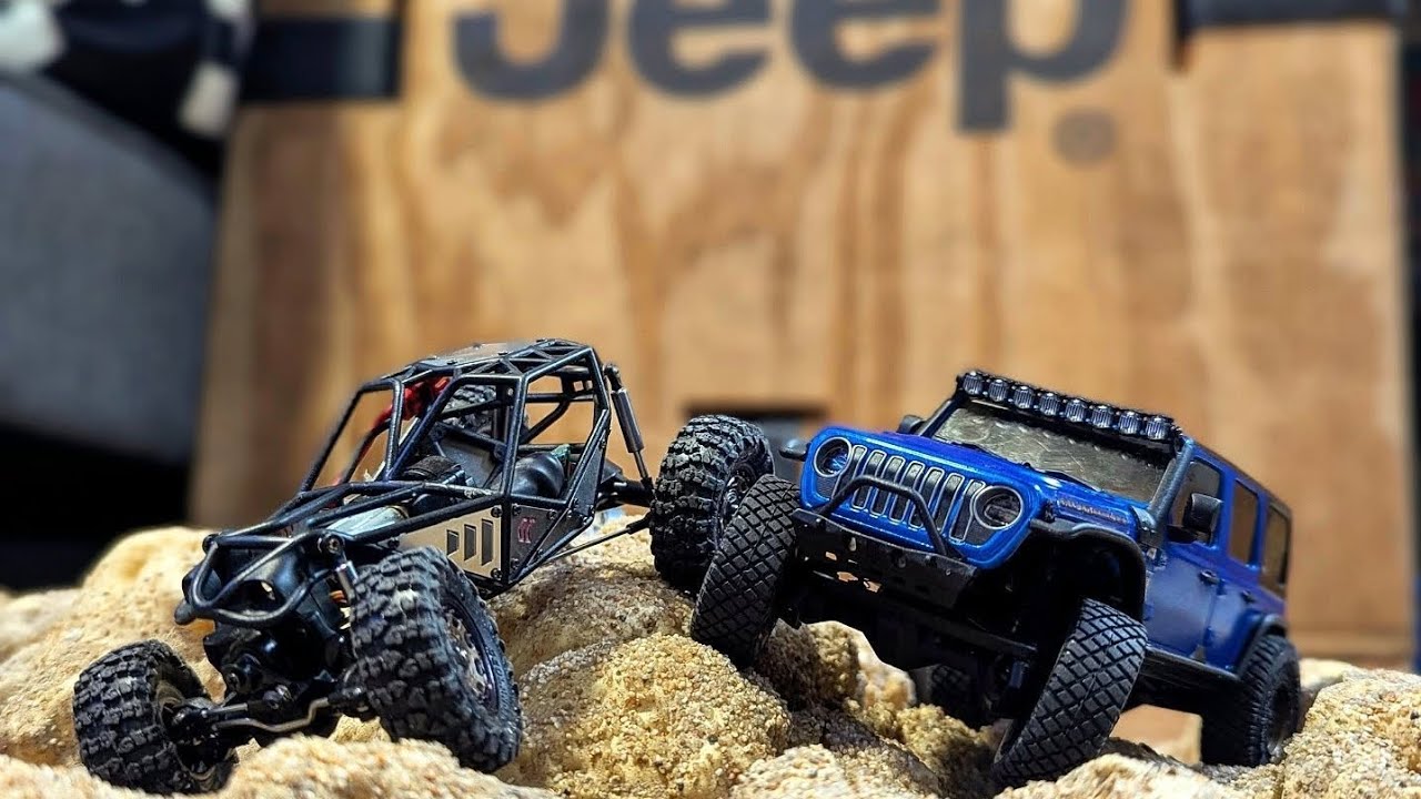 Axial SCX30 and Orlandoo Rock Bouncer 