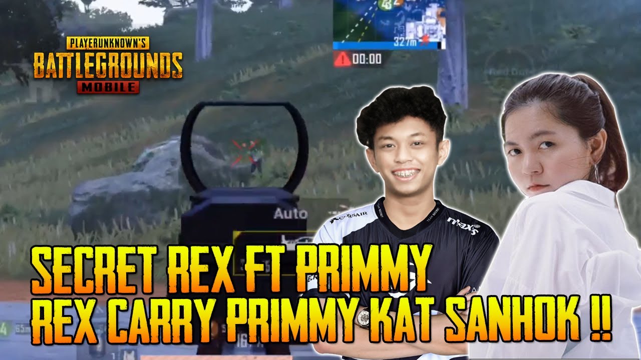 Secret Rex Mengganas Carry Primmy Kat Sanhok | Rex Ft. Primmy | PUBG Mobile