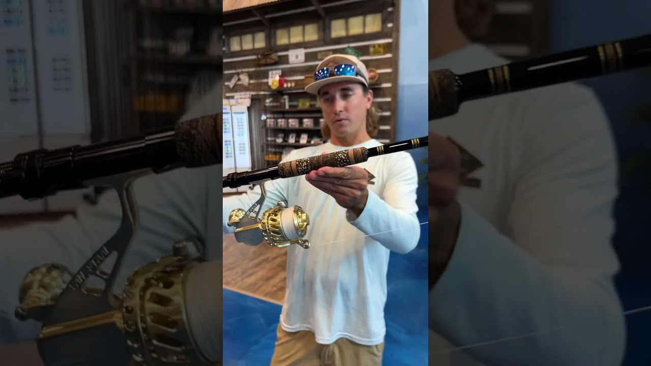 $3,000 Custom Rod & Van Staal Rod & Reel Combo #fishing #fishingrod
