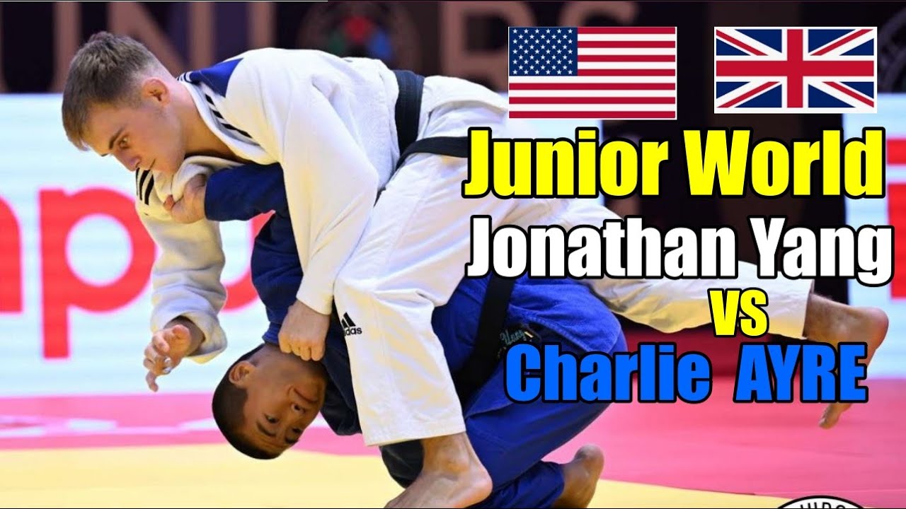 Jonathan YANG (USA) vs. Charlie AYRE (GBR)  - Judo man -60kg Junior World Championships #judo