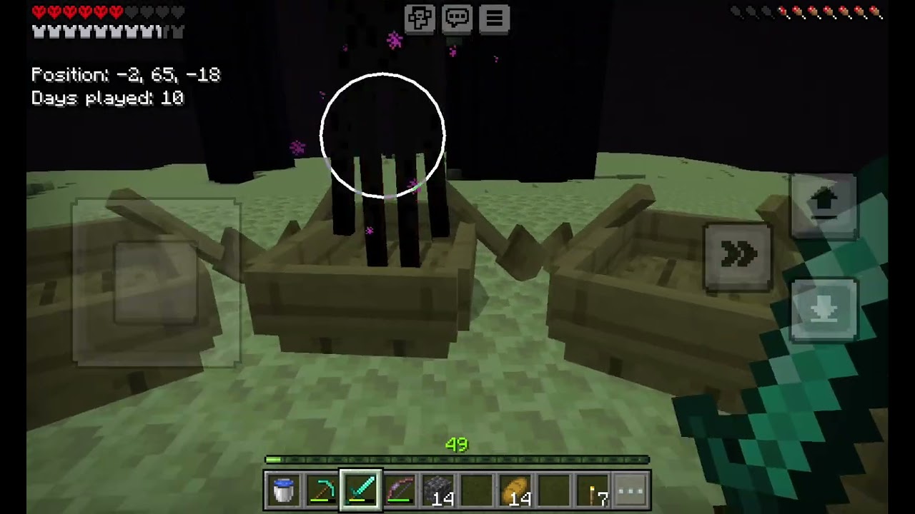 Minecraft hardcore end islands