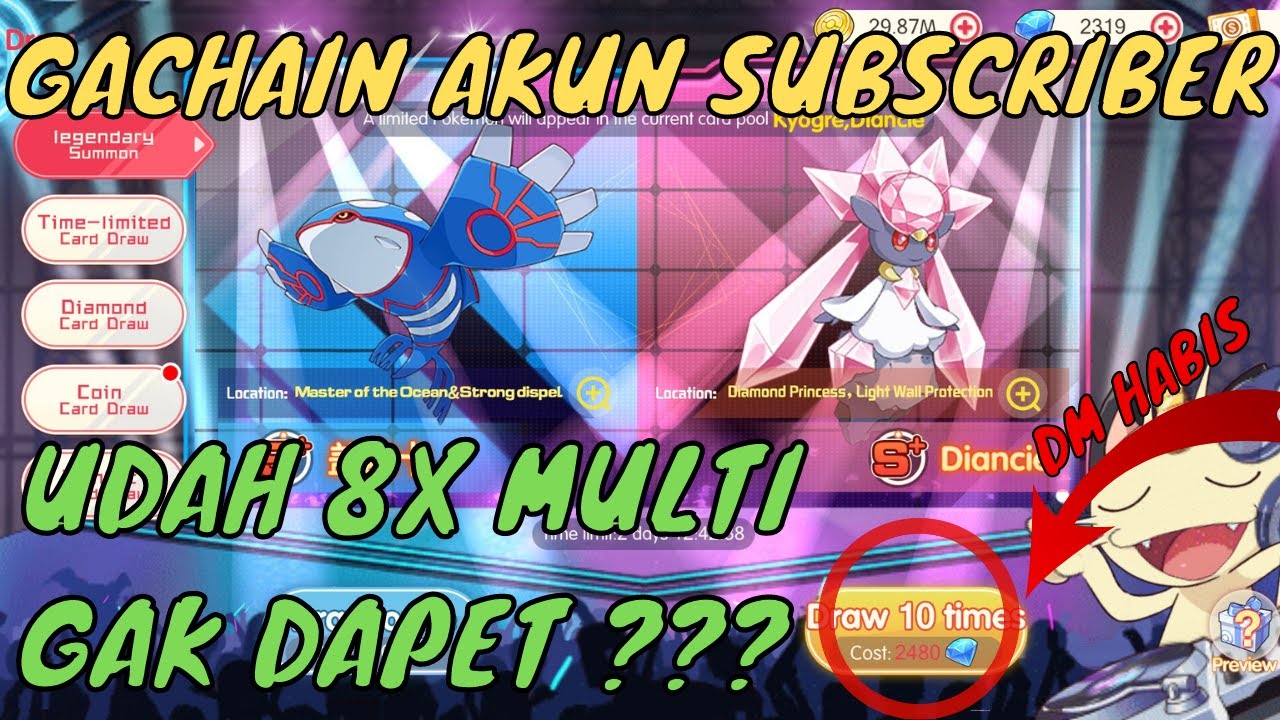 GACHAIN AKUN SUBSCIBER TAPI ZONK ??? | POCKET INCOMING