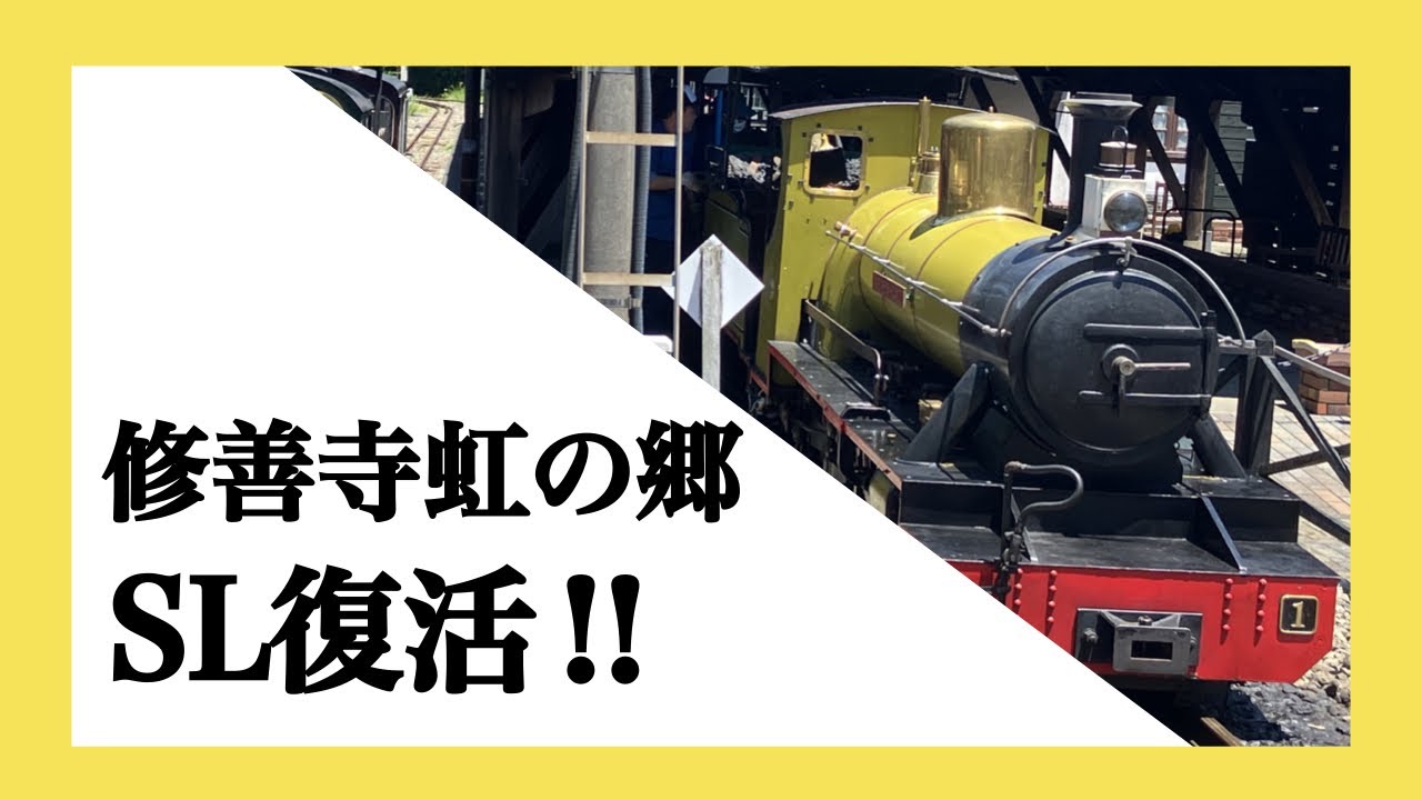 【復活‼︎】虹の郷SLノーザン・ロックⅡ運行開始