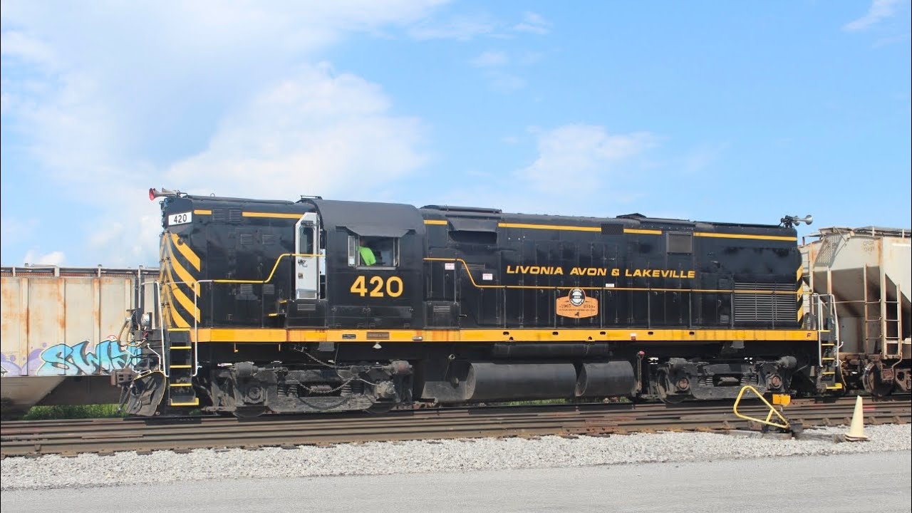 Yard switching with an ALCO C420