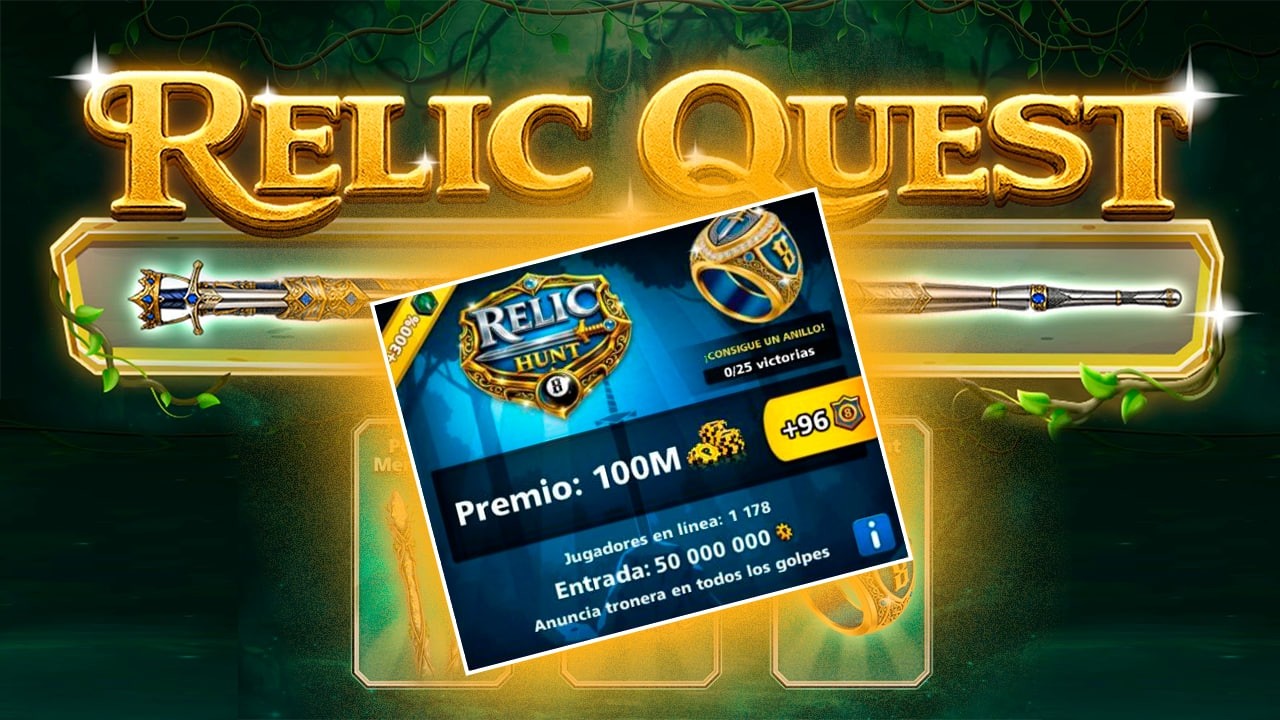 Jugando Evento Relic Hunt 50M