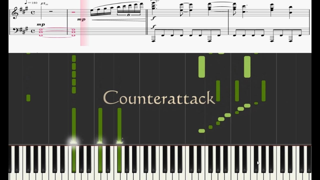 【Piano】Counterattack （ゼノブレイド２Xenoblade Chronicles 2）