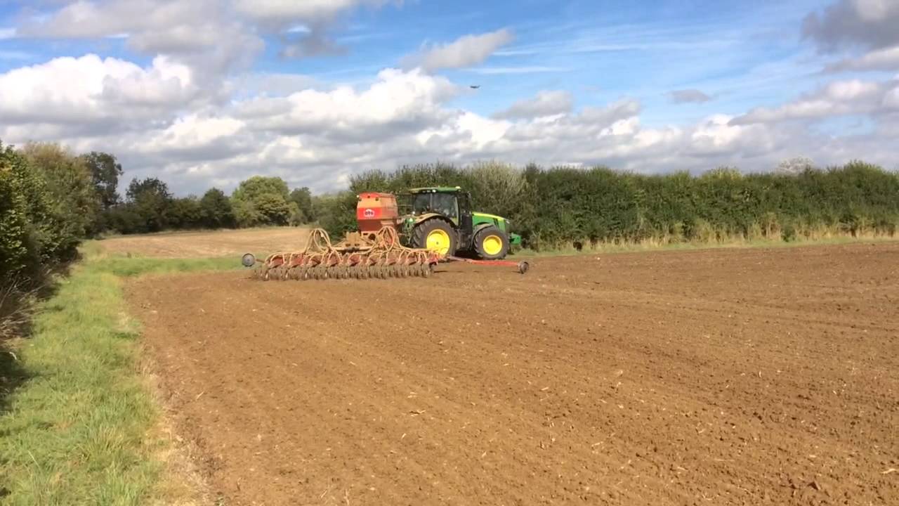 John Deere 8320r with sumo 6m DTS drill