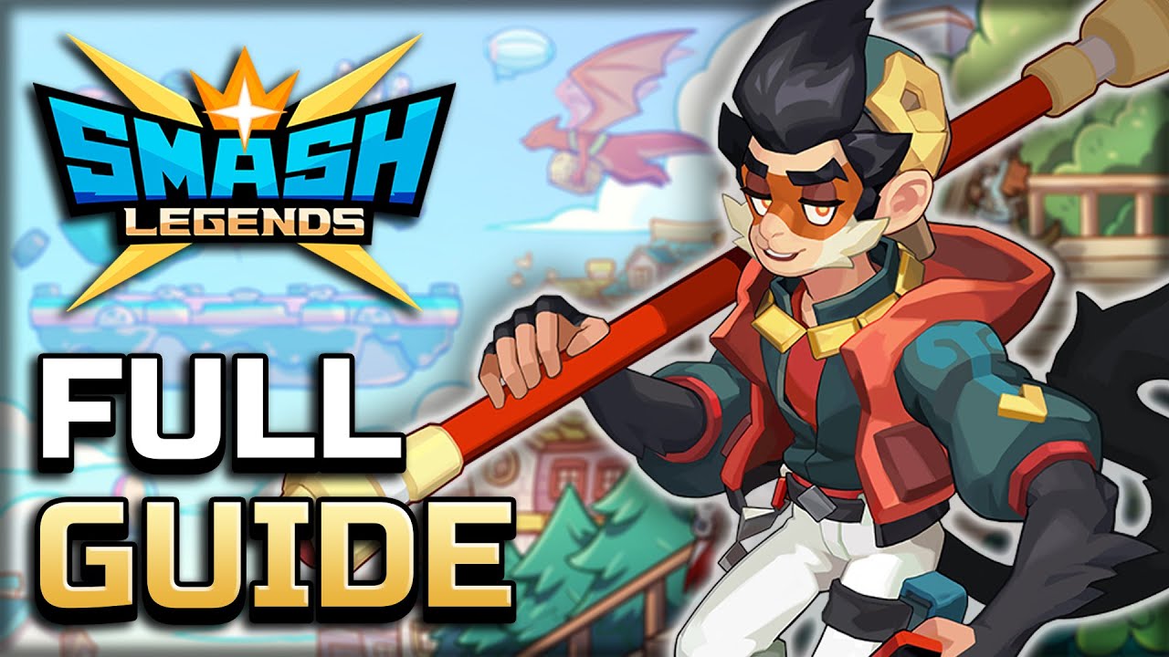 FULL WUKONG GUIDE + COMBOS!! || SMASH LEGENDS [Breakdown]