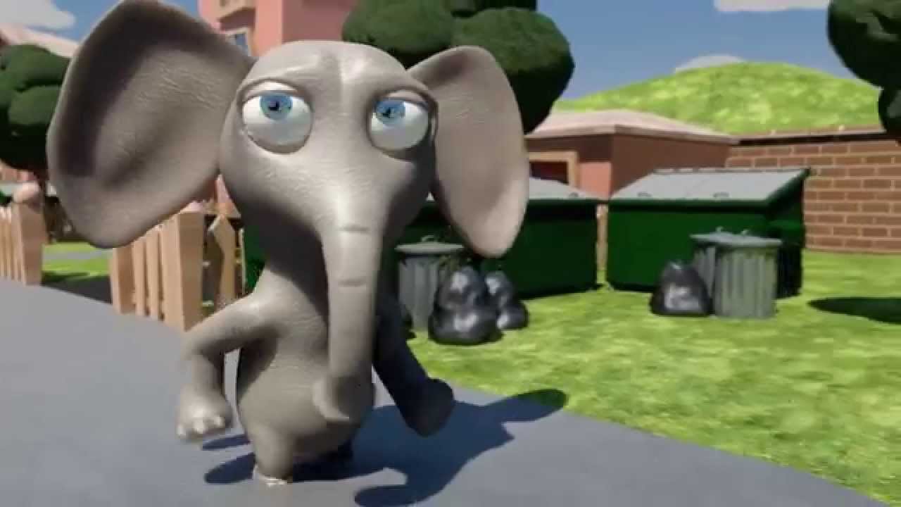 Poa The Elephant | My First 3D Animated Film