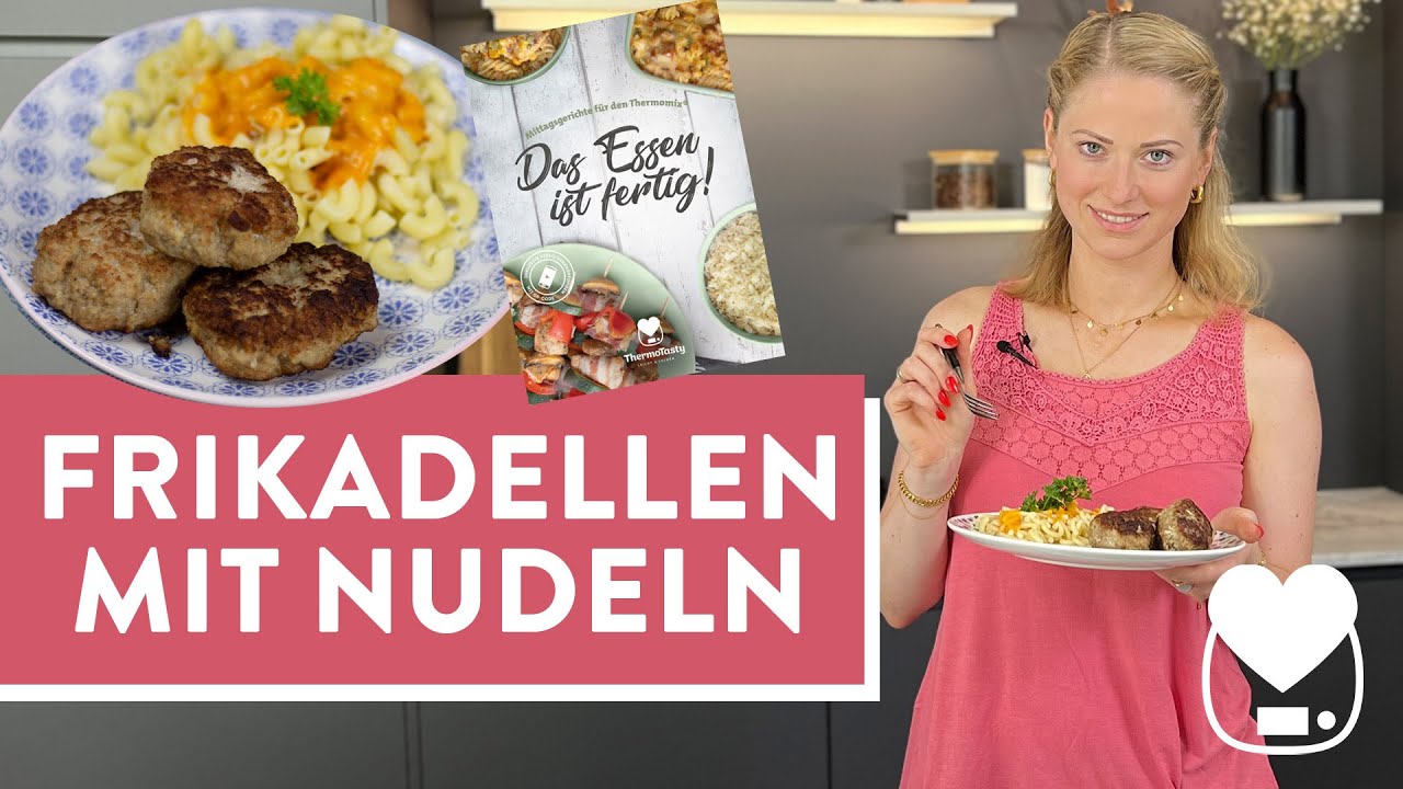 Frikadellen mit Nudeln / Kindergericht / Mit dem Thermomix / ThermoTasty