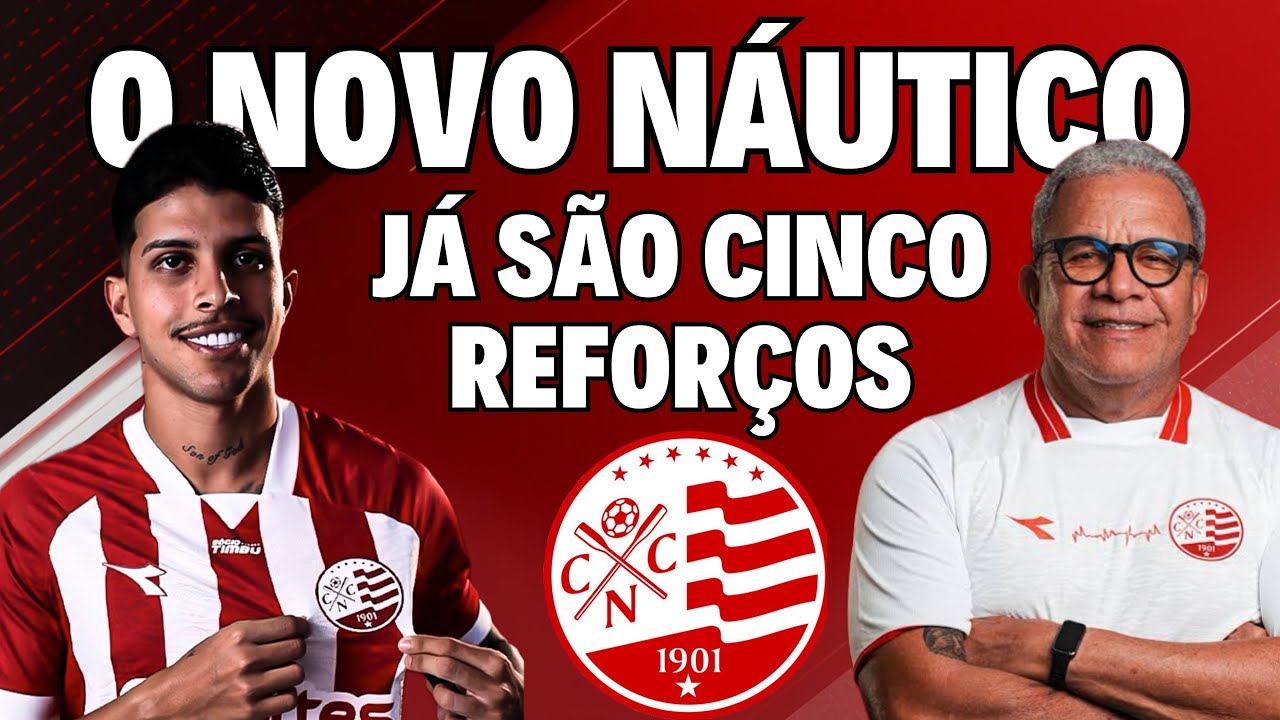 NÁUTICO JÁ CONTRATOU 5 JOGADORES PRA REFORÇAR O TIME!