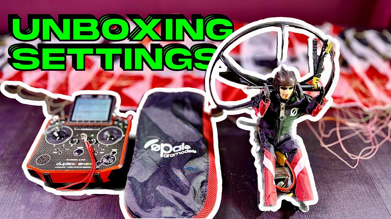 My FIRST PARAGLIDER 🪂 Opale-Paramodels RAGE 1.0 &bull; UNBOXING - SETTINGS &bull; (English/Fran&ccedil;ais 4K)